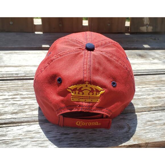 Corona Extra Beer Red Hat Dad Cap - Picture 4 of 6